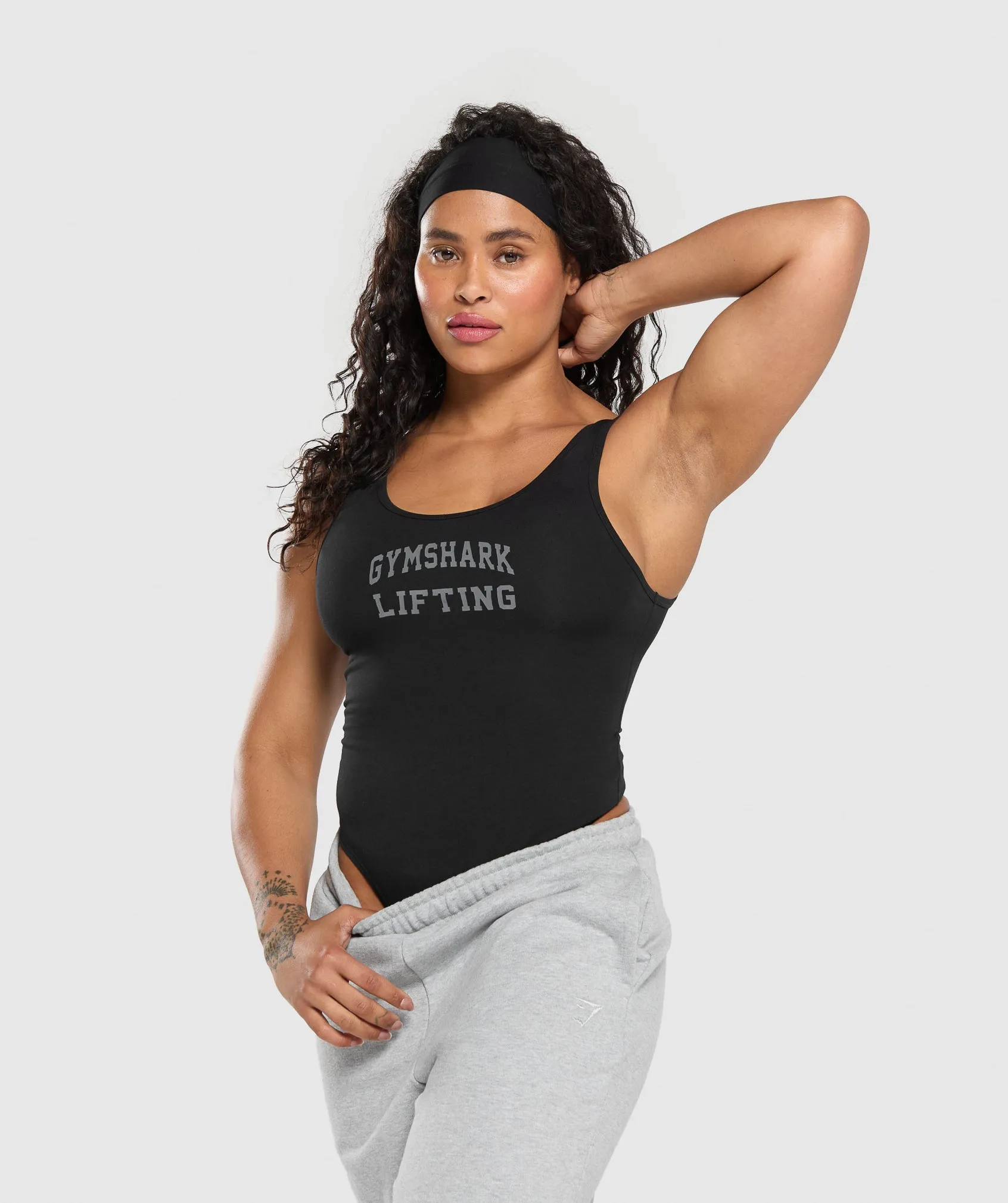 Gymshark Lifting Bodysuit - Black