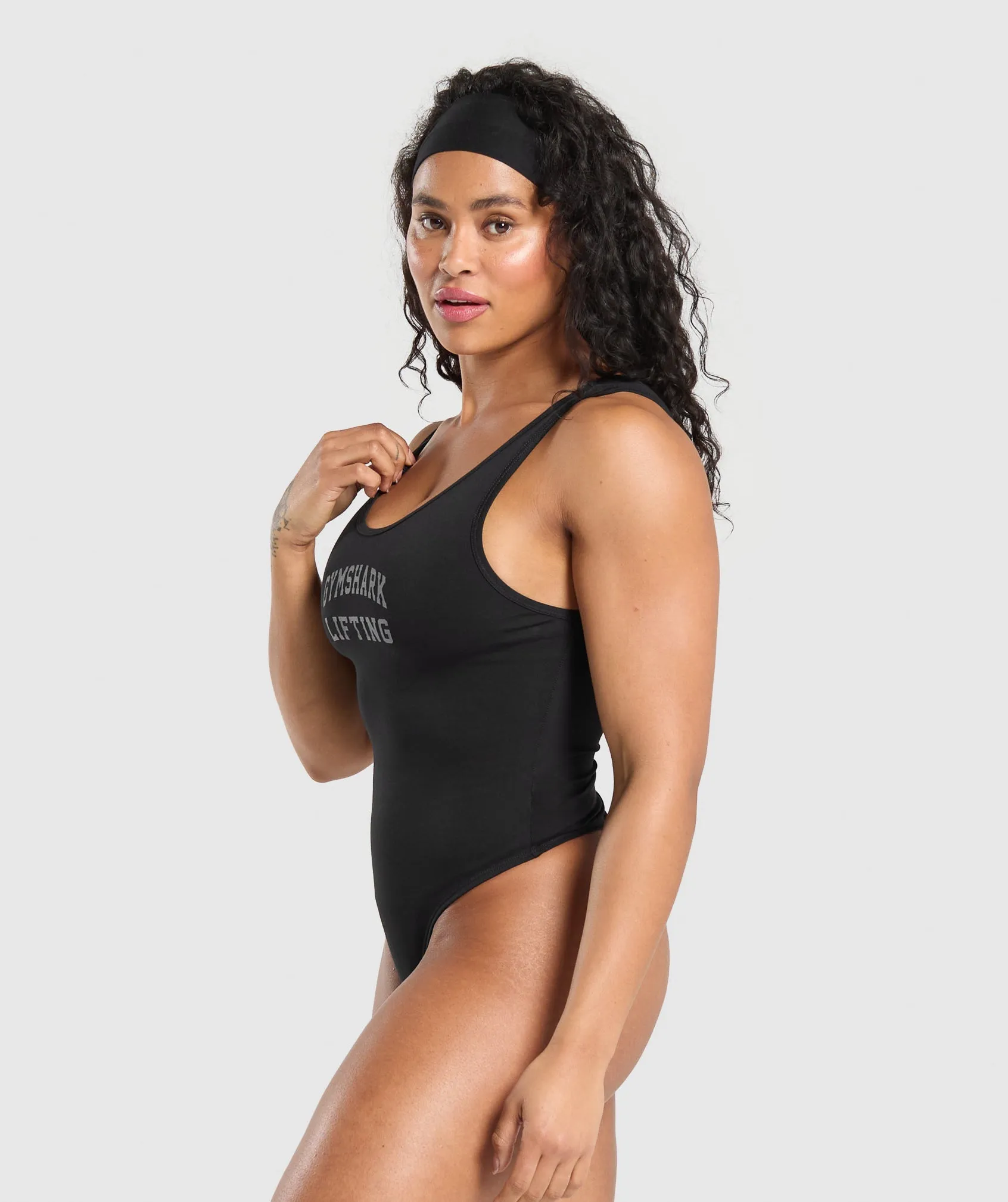 Gymshark Lifting Bodysuit - Black