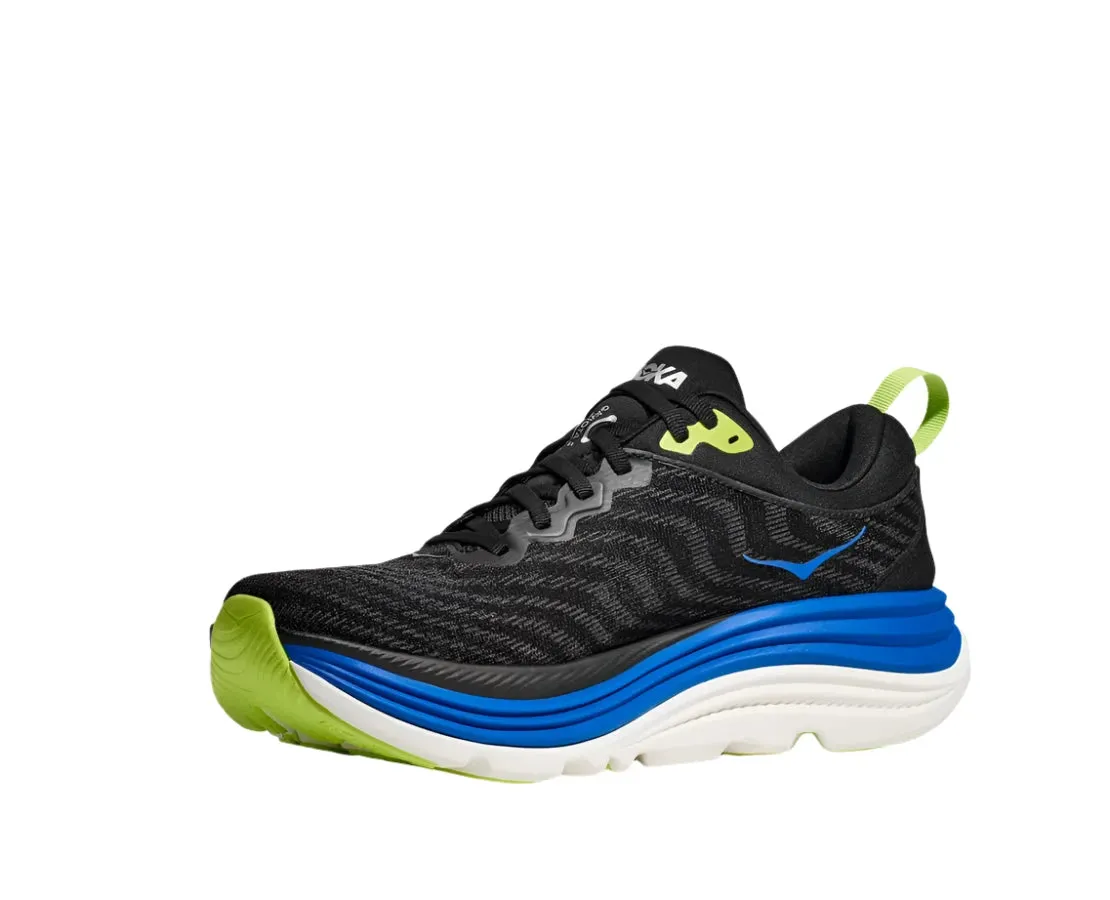 Hoka Mens Trainer Gaviota 5 Black/Electric Cobalt