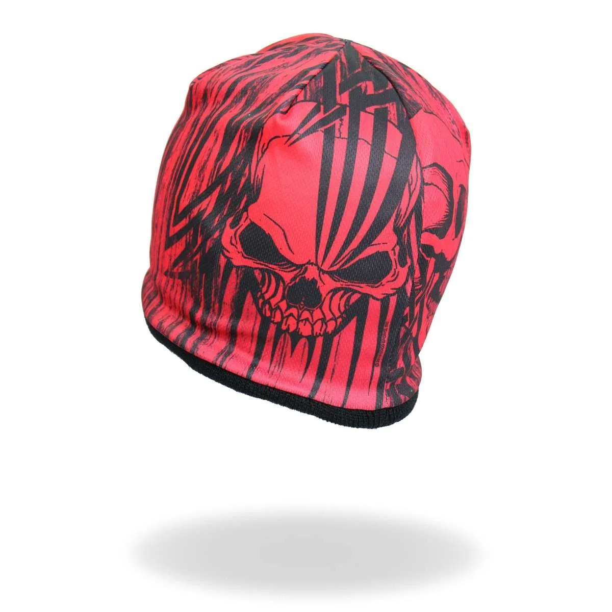 Hot Leathers Over The Top Skull Beanie KHC1016