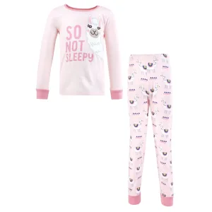 Hudson Baby Cotton Pajama Set, Llama