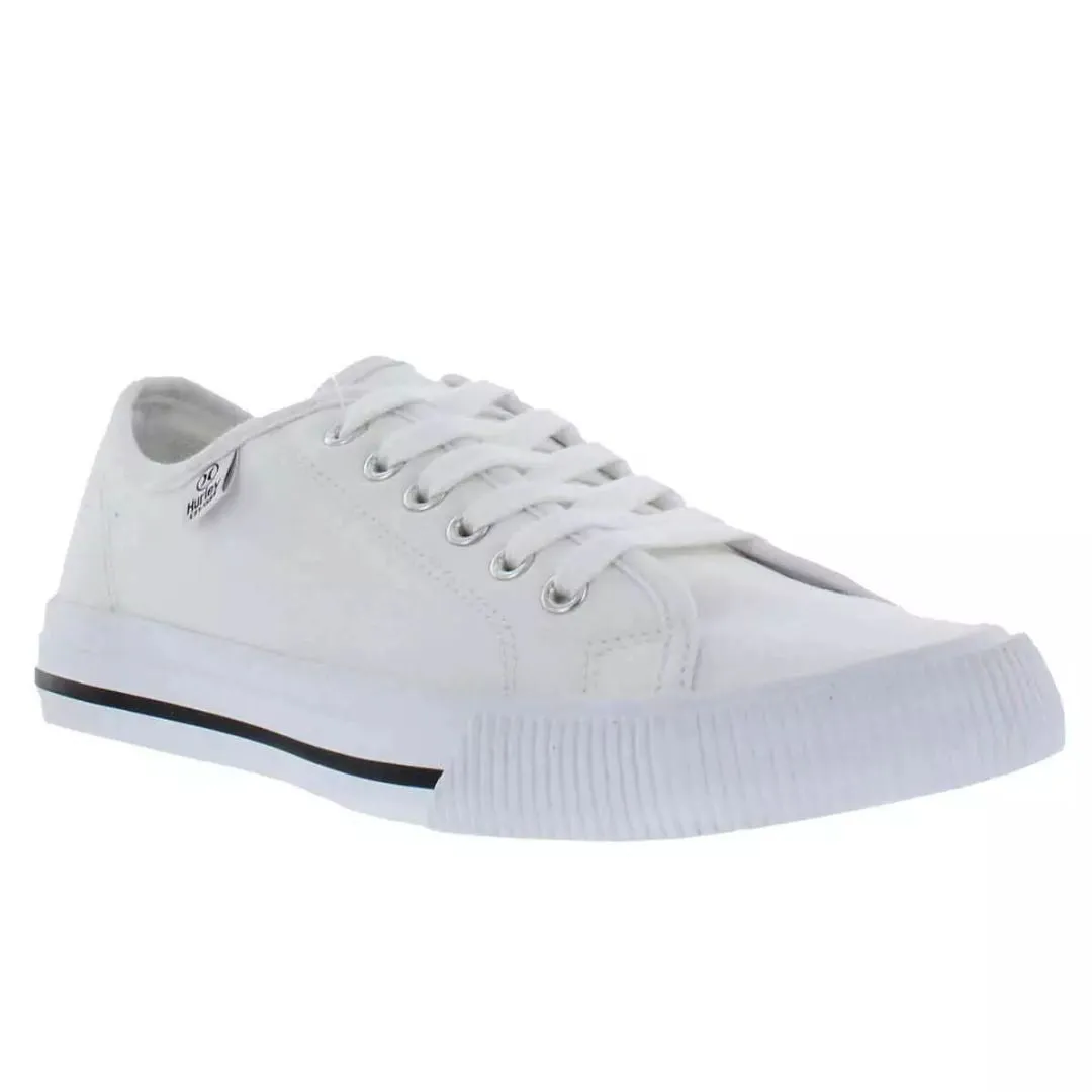 Hurley Women's Carrie Lace-Up Canvas Sneaker