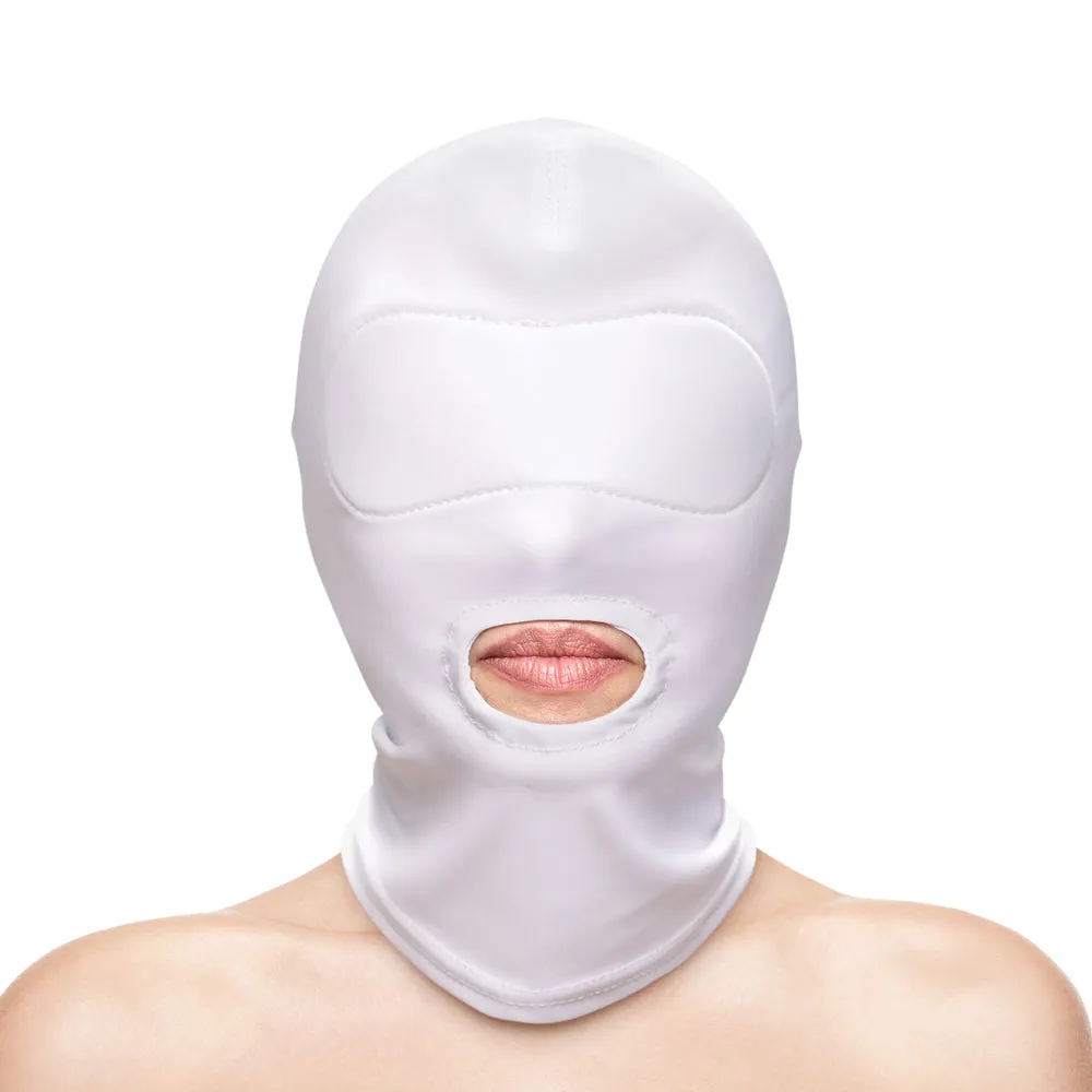 Hustler Taboo Mouth Hood White