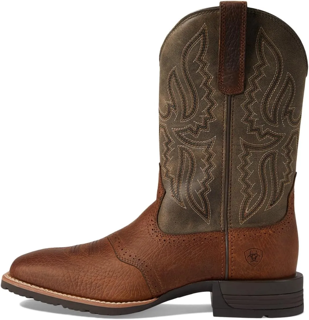 Hybrid Ranchway Western Boot Ariat Cowboy Boot, Earth