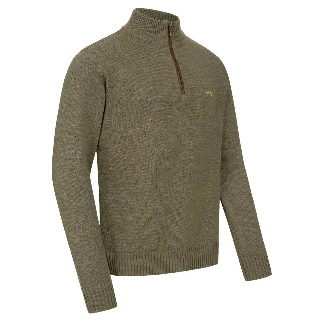 HZ Wool Sweater - Dark Olive by Blaser