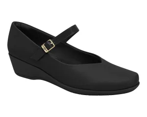 Introducing Ref: 143216-003 Piccadilly Wedge Mary Jane Business Shoe in sleek black. Designed with a professional and polished look, these shoes are perfect for any business setting