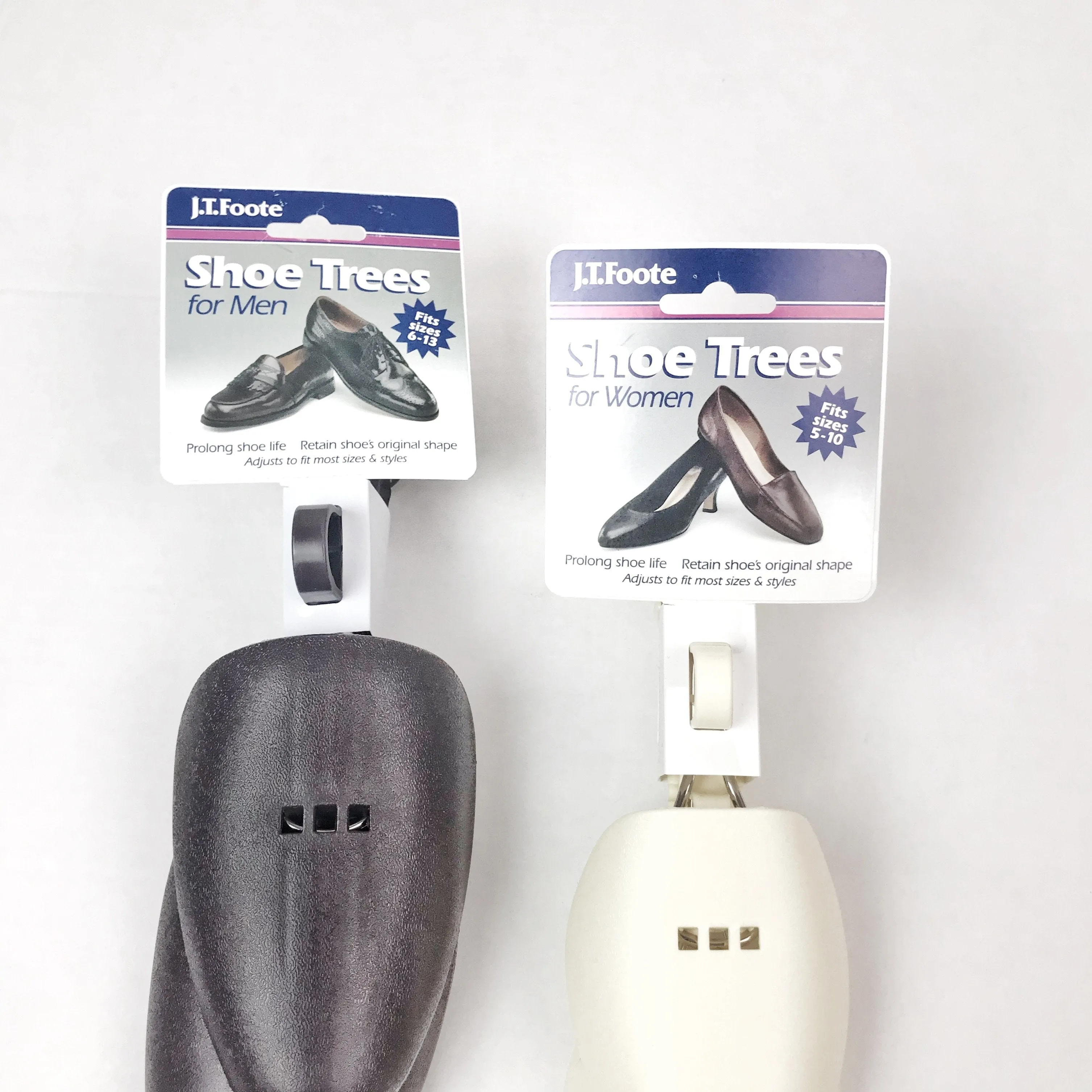 J.T. Foote Adjustable Shoe Trees - Plastic