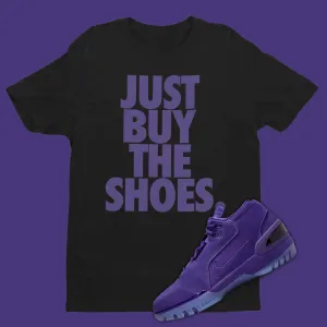 Just Buy The Shoes Shirt Matching Air Zoom Generation Court Purple