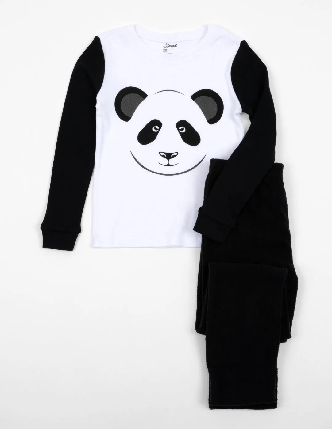 Kid's Panda Fleece Set