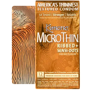 Kimono Microthin Ribbed   SensiDots