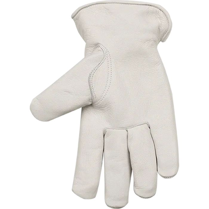 Kinco Pearl Grain Goatskin Driver Glove (Large, Pearl)