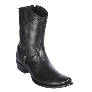 King Exotic Boots #479B3805 Men's Dubai Boot | Men's Pull Up Boots Color Black