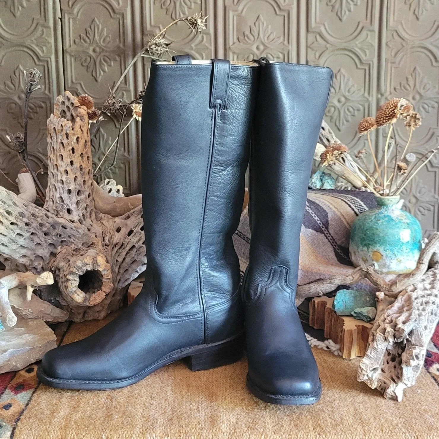 Leather Shooter Boots "Gunfighter" by Abilene Boots 8210