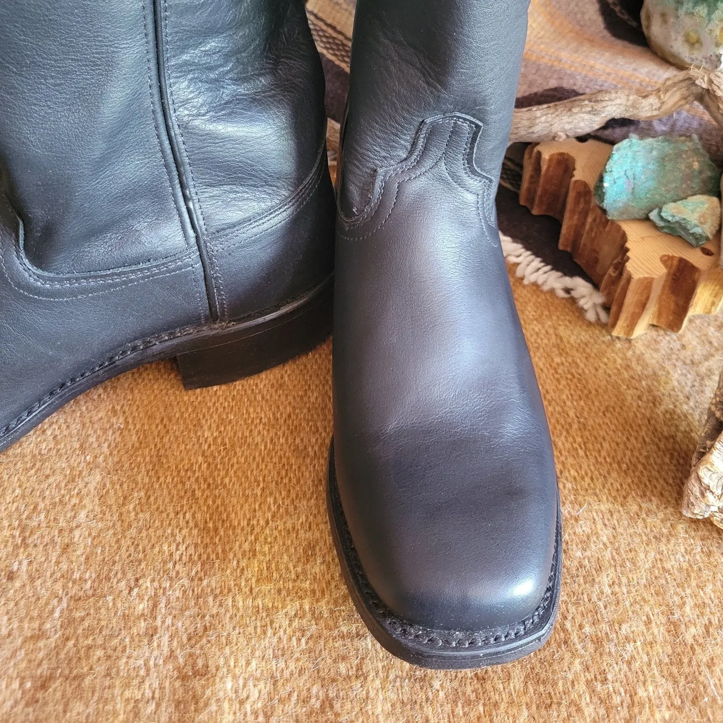 Leather Shooter Boots "Gunfighter" by Abilene Boots 8210