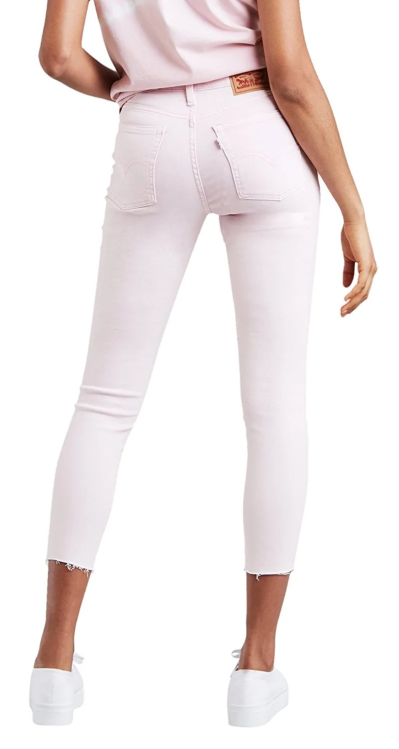 Levi's Women's Wedgie Skinny Jeans Stonewash Light Lilac