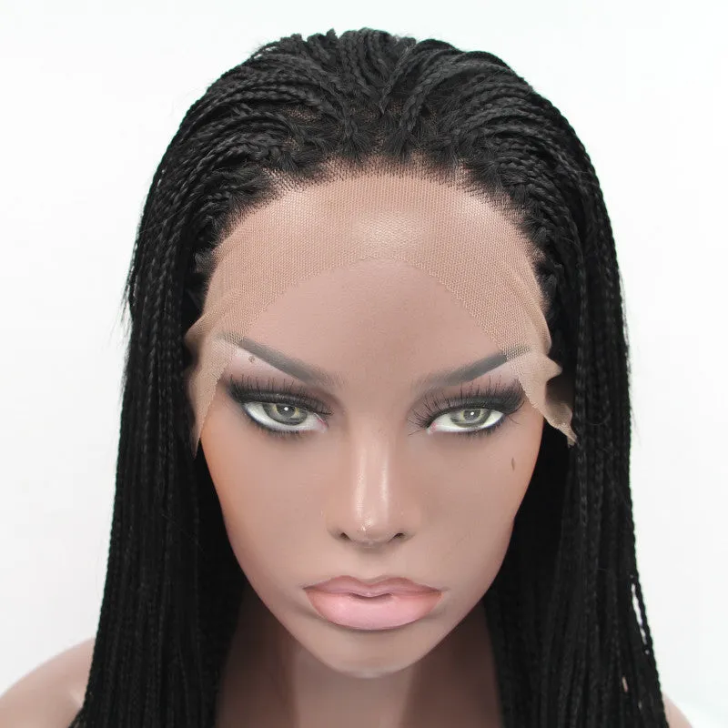 Luxury Premium Lace Front Heat Resistant Braided Wigs