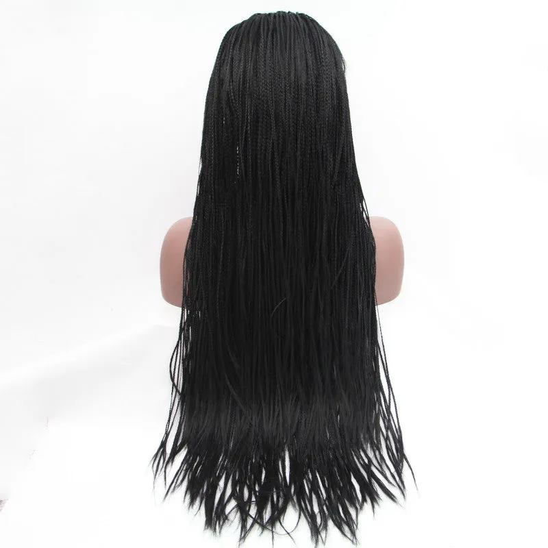 Luxury Premium Lace Front Heat Resistant Braided Wigs