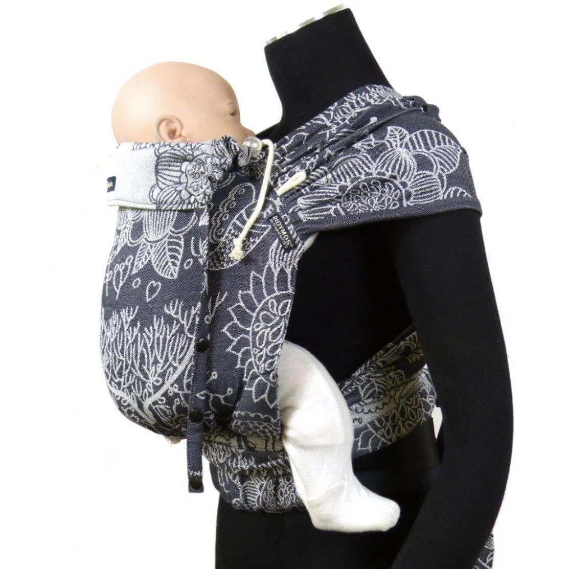 Magic Forest Monochrome DidyKlick Half Buckle by Didymos