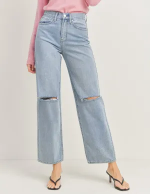 Marin Slit Knee Skater Jeans