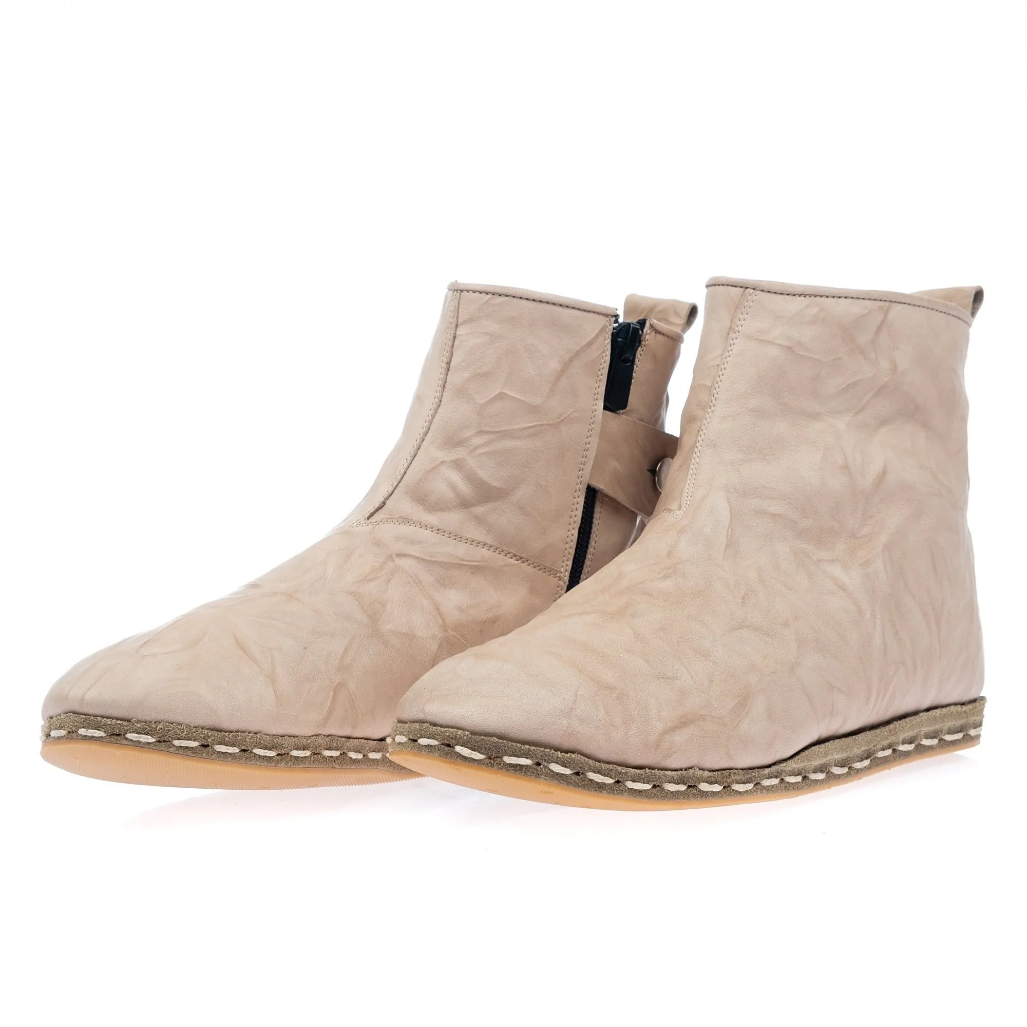 Men's Beige Boots