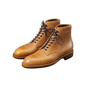 Men's Textured Leather Derby Boots