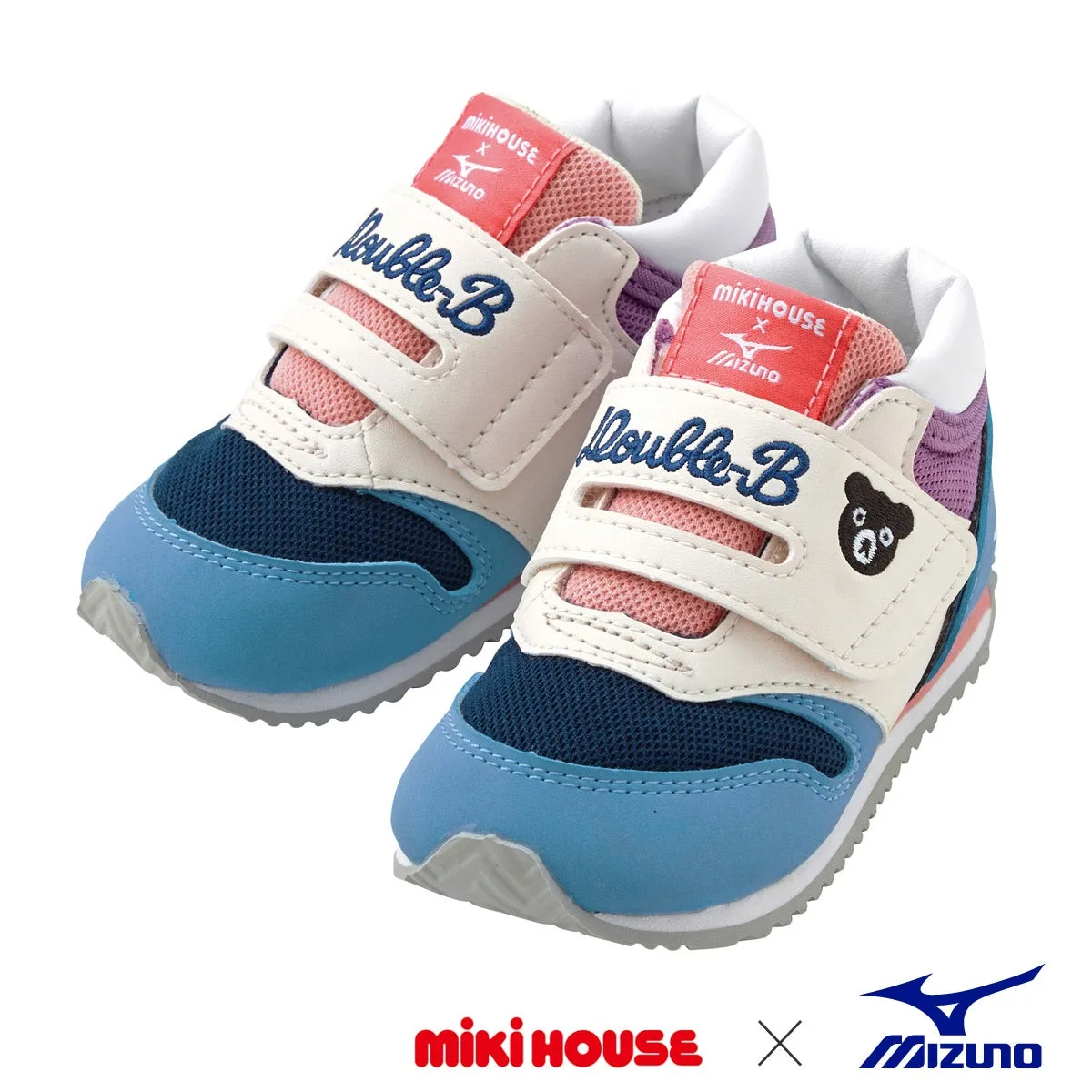 Miki House Kids MIZUNO Sneakers Shoes in Blue