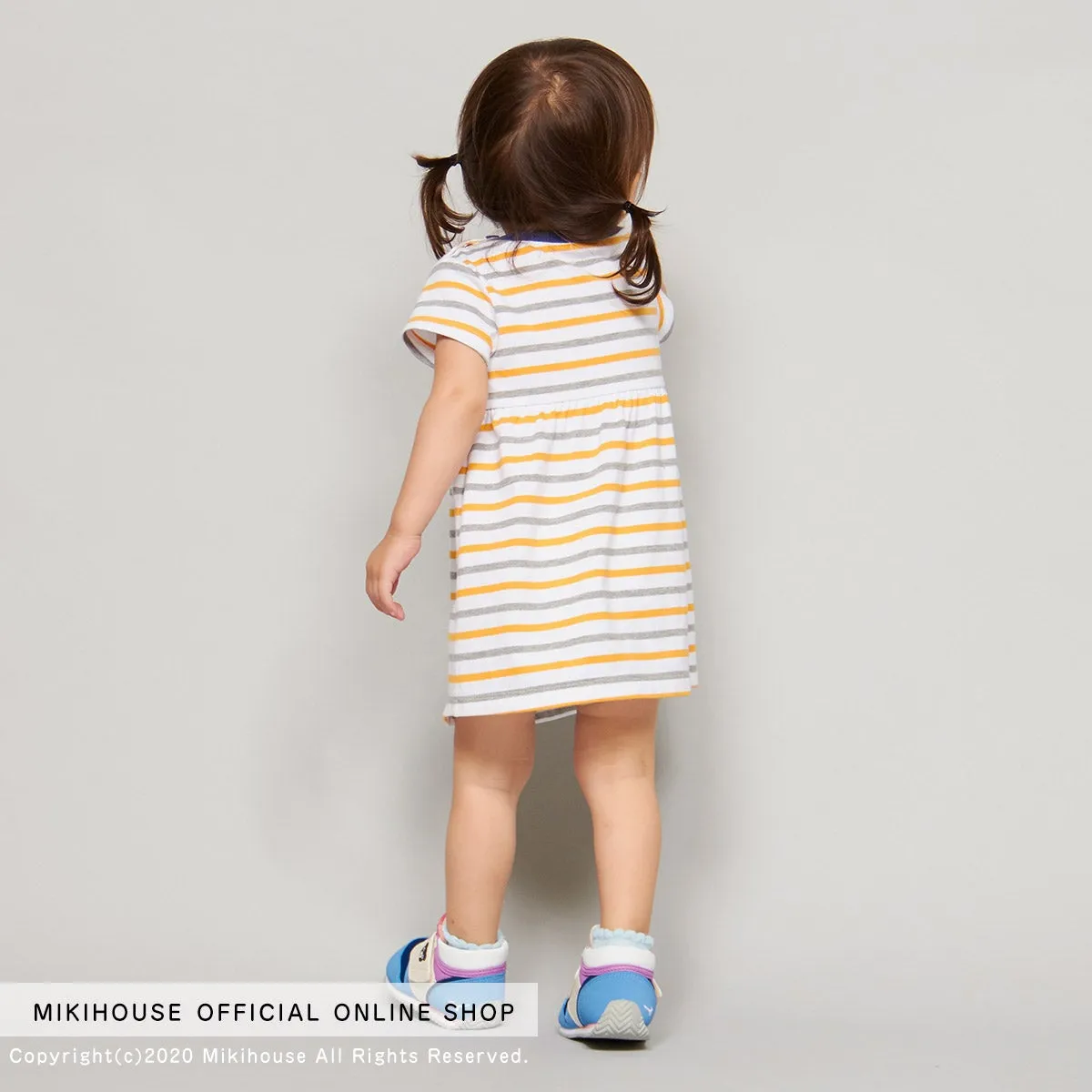 Miki House Kids MIZUNO Sneakers Shoes in Blue