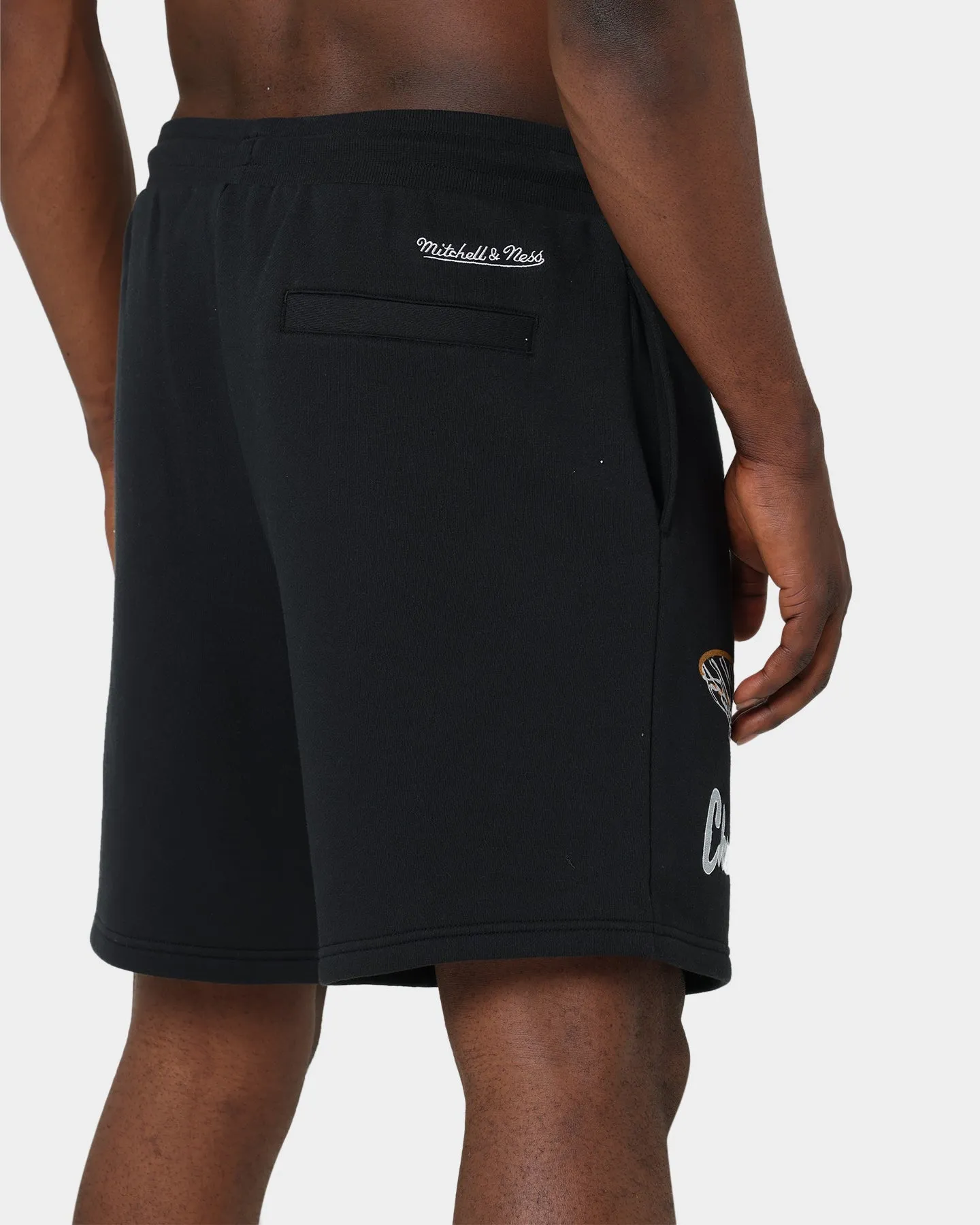 Mitchell & Ness North Carolina Tar Heels Multi Logo Shorts Black