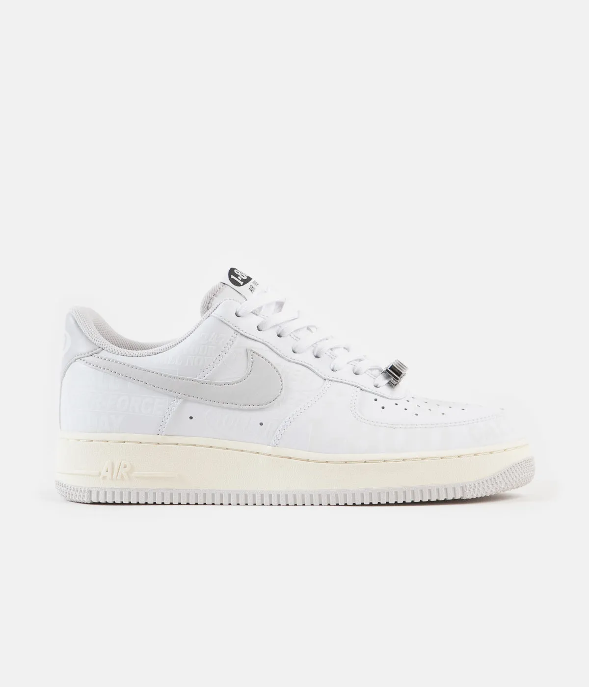 Nike Air Force 1 '07 Premium Shoes - White / Vast Grey - Sail - Black