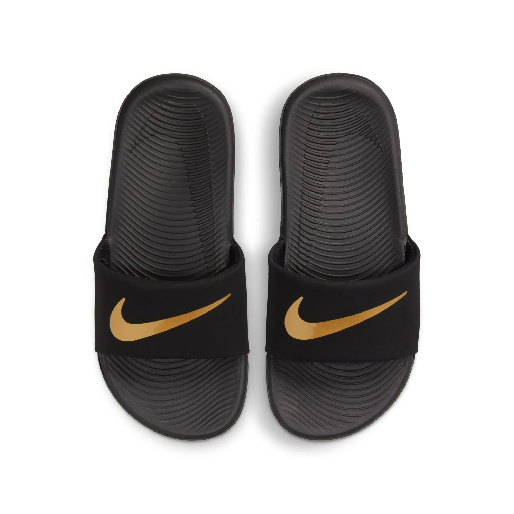 Nike Black/Gold Kawa Children's Slide