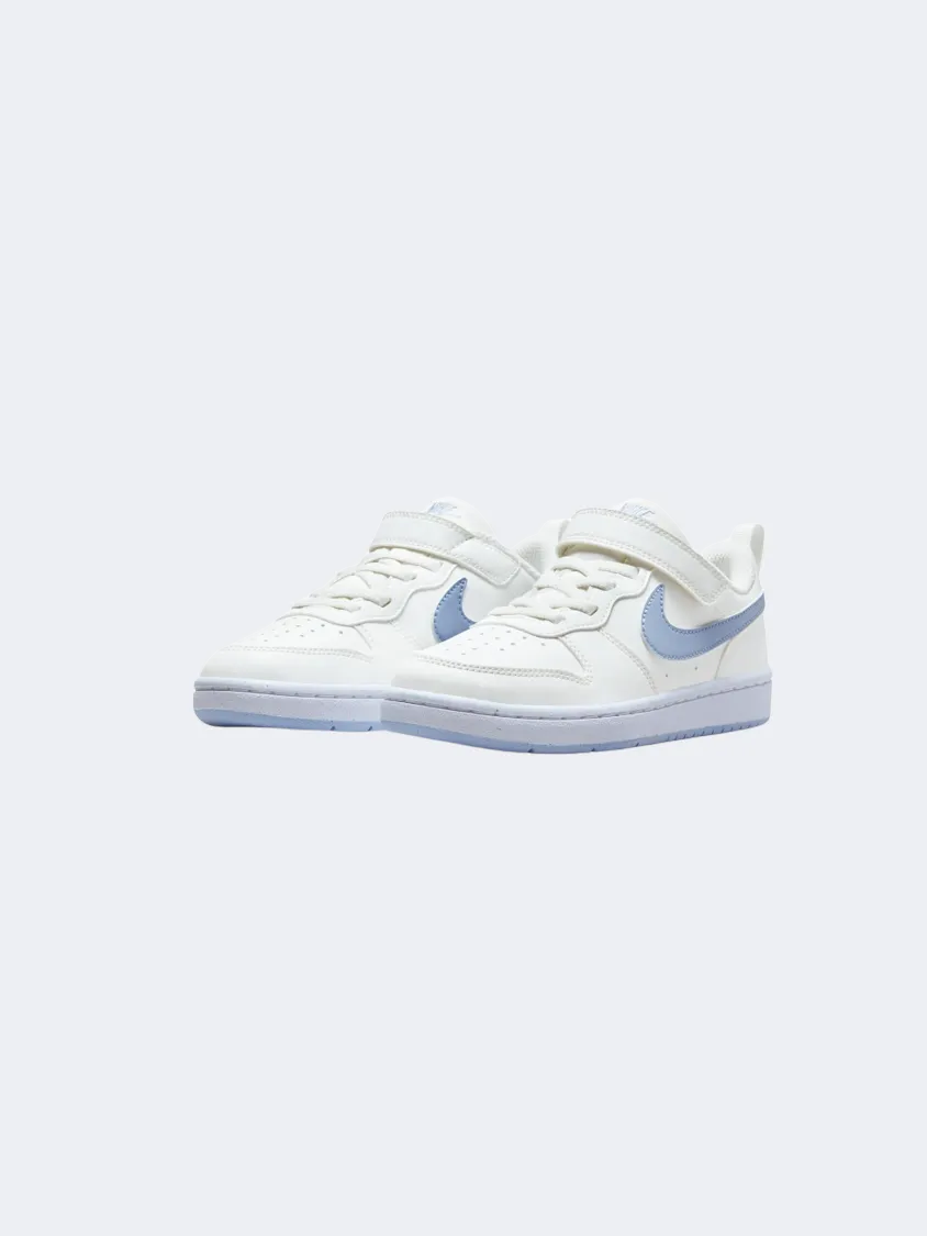 Nike Court Borough Ps-Boys Lifestyle Shoes Summit White