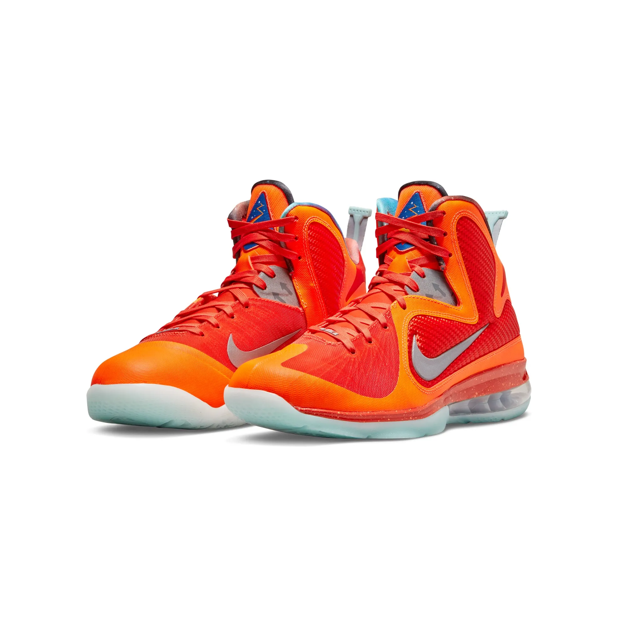 Nike Mens Lebron 9 Shoes 'Total Orange/Reflect Silver'