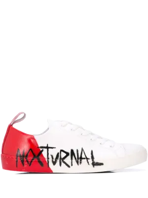 NOCTURNAL SNEAKER WHITE/RED