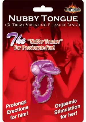 Nubbie Tongue Purple