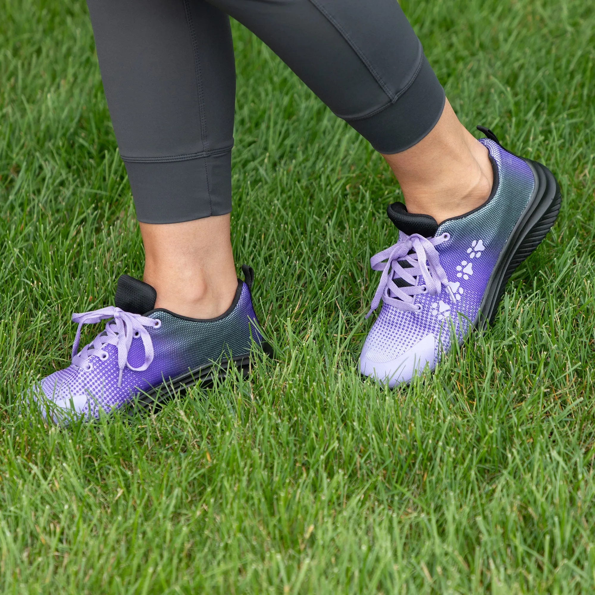 Ombre Paw Print Walking Shoes