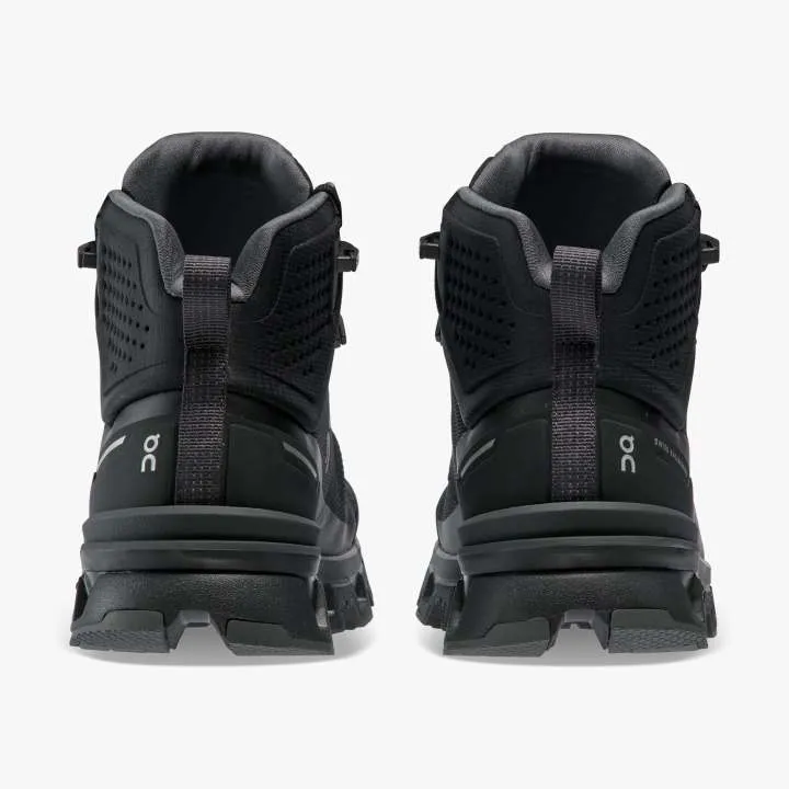 On Women's Cloudrock 2 Waterproof Walking Boots Black / Eclipse