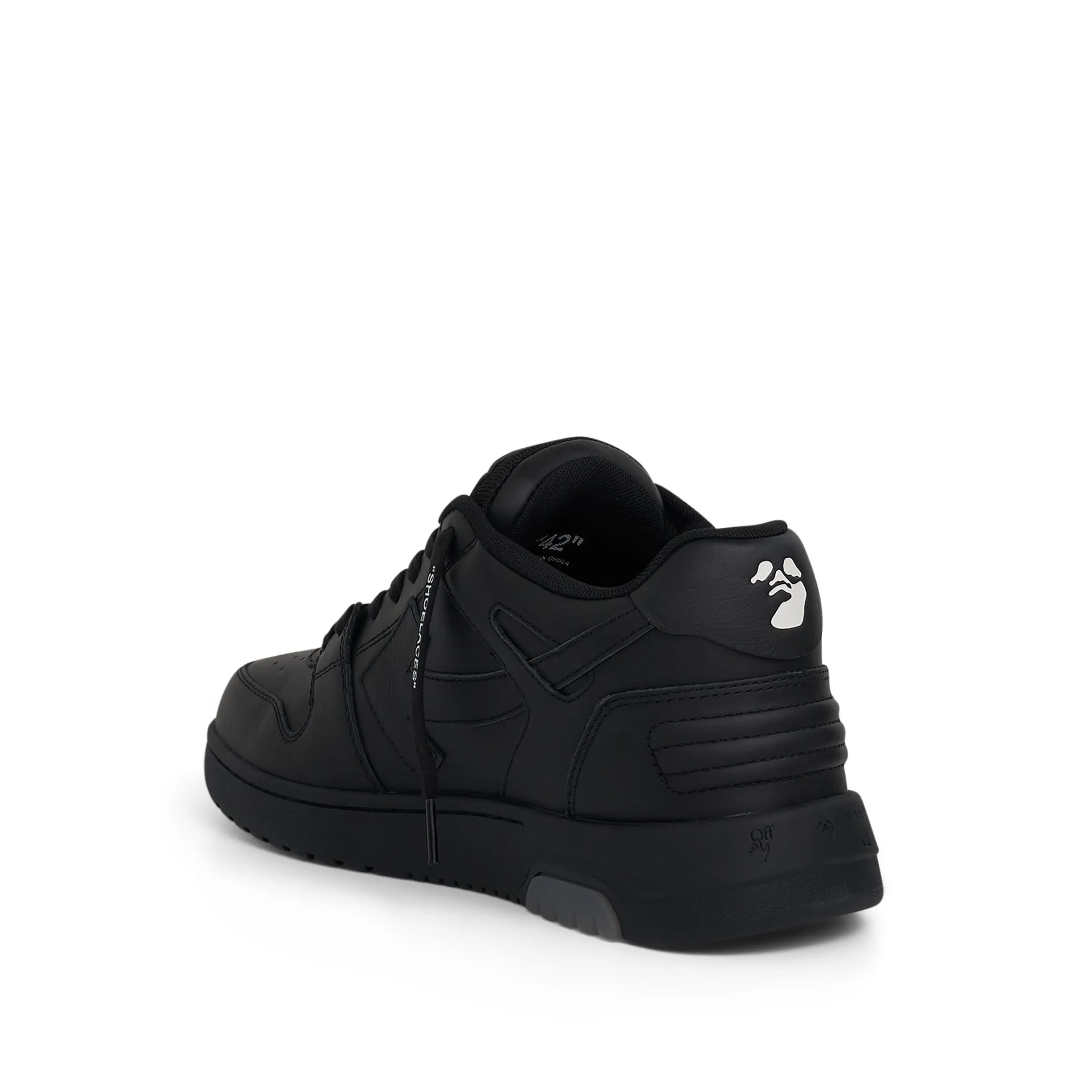 Out Of Office 'For Walking' Sneaker in Black/White