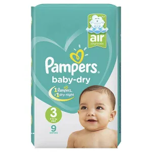 PAMPERS MIDI 5-9KG SIZE 3 36PCS DIPERS