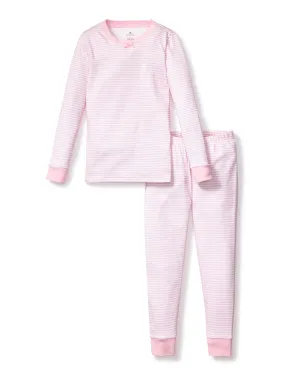 Pink Stripes Snug Fit Pajama Set