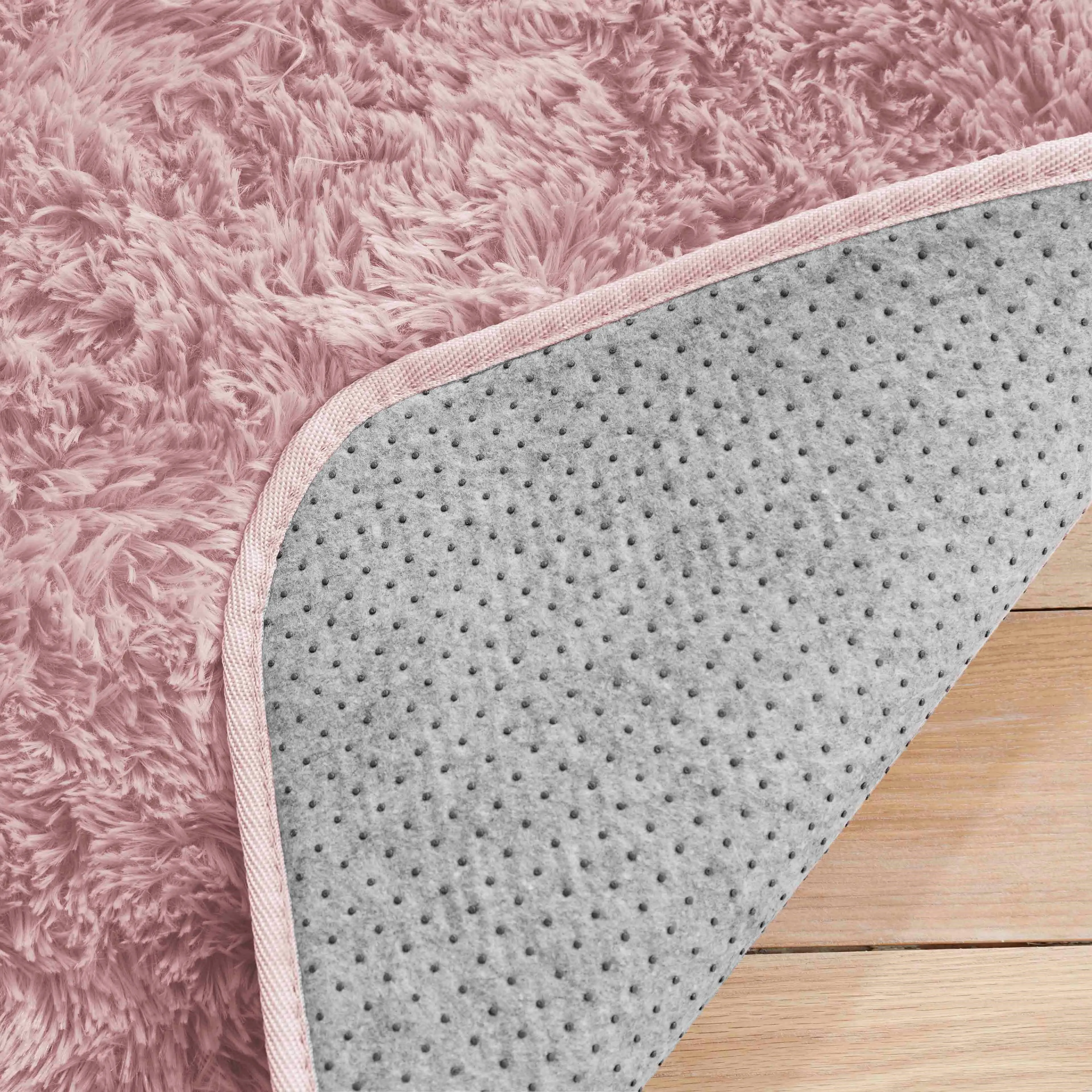 Plain Blush Pink Hug & Snug Rugs