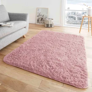 Plain Blush Pink Hug & Snug Rugs