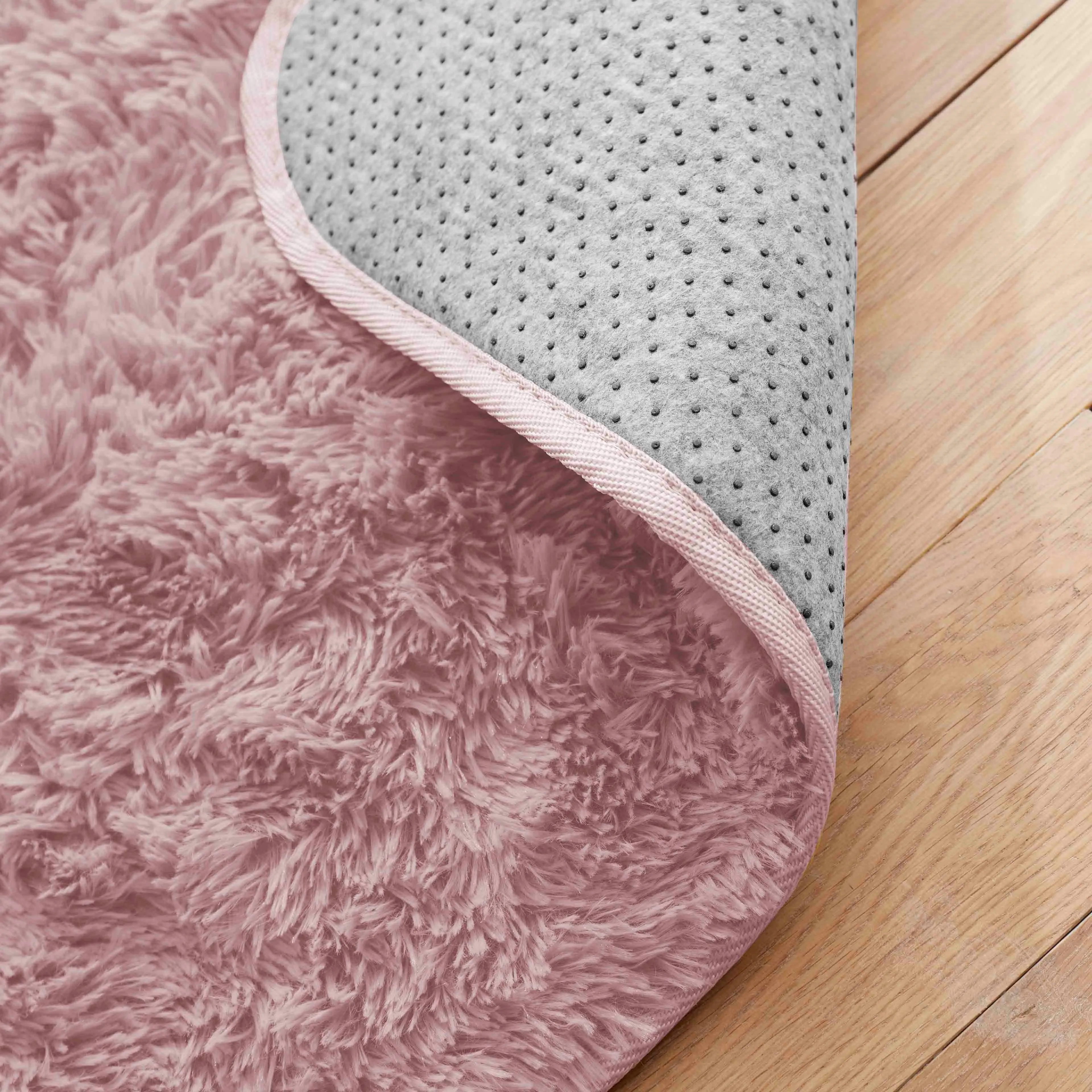 Plain Blush Pink Hug & Snug Rugs