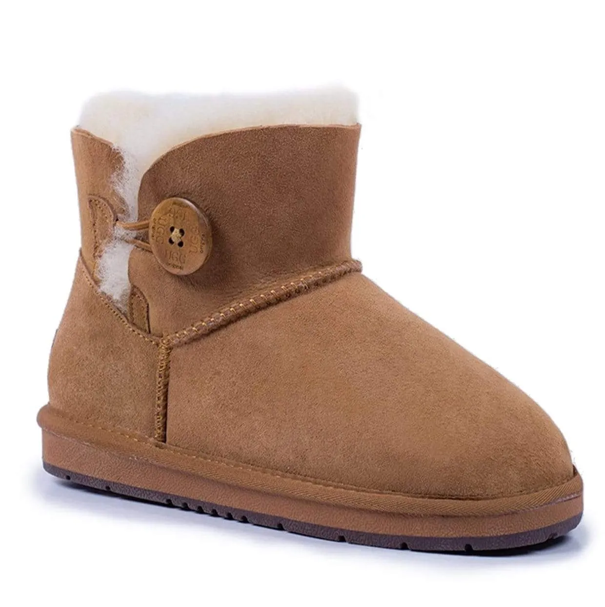 Premium Mini Button UGG Boots