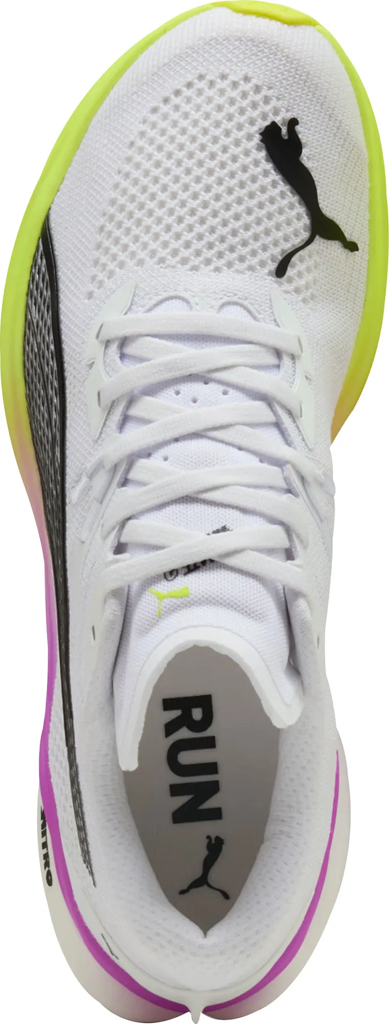 Puma Deviate Nitro 3 Mens Running Shoes - White