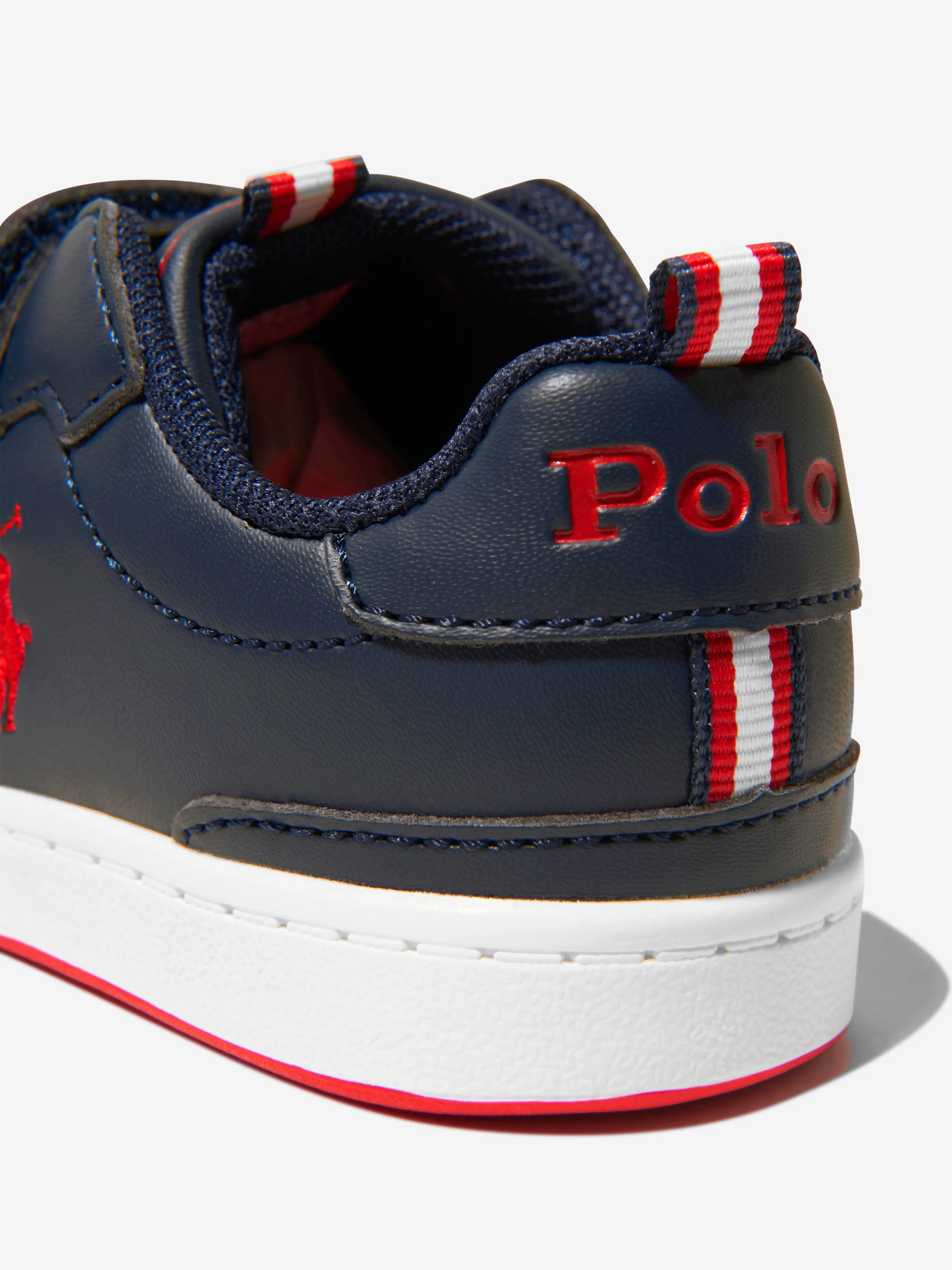 Ralph Lauren Kids Heritage Court EZ Trainers