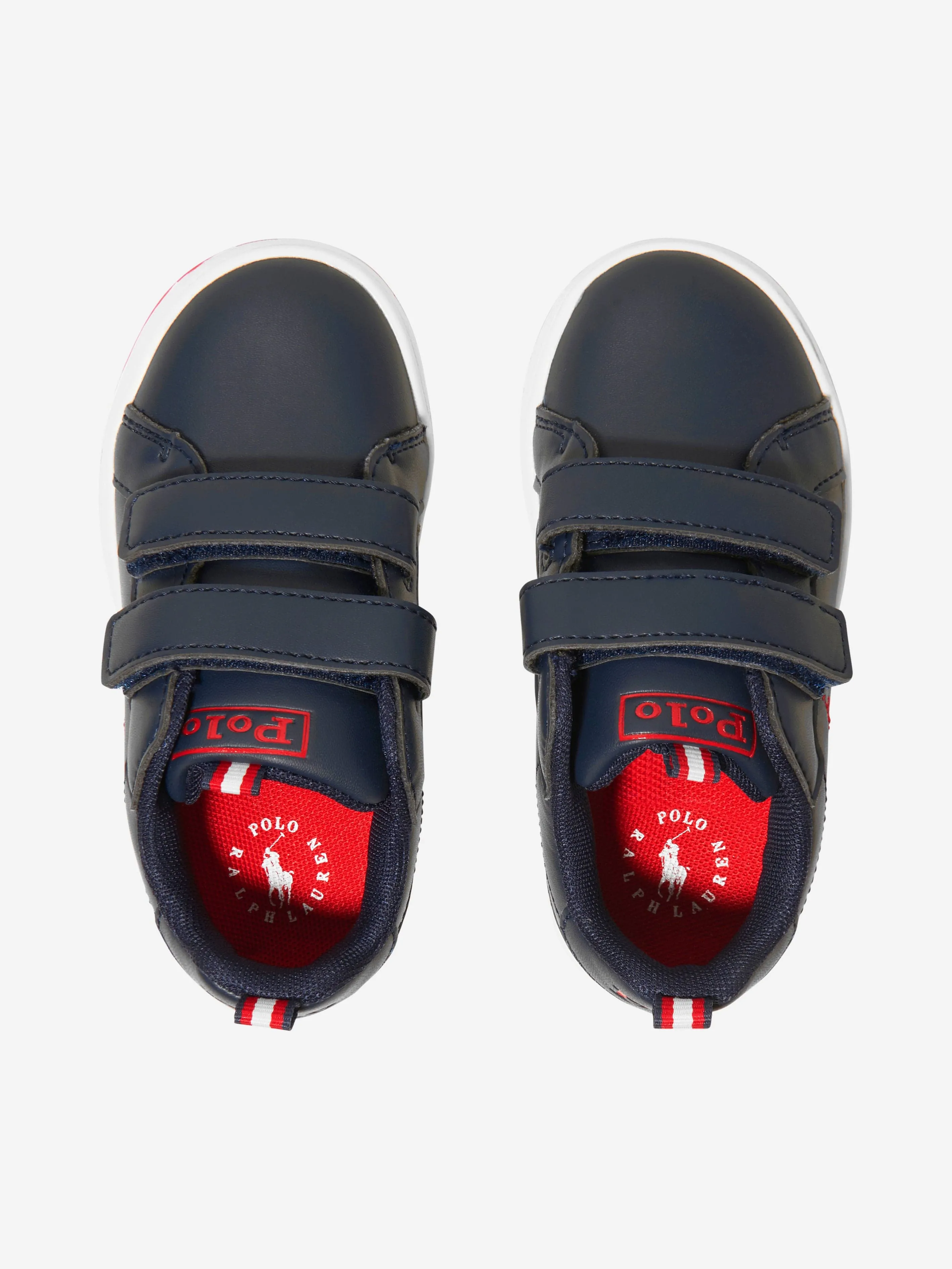 Ralph Lauren Kids Heritage Court EZ Trainers