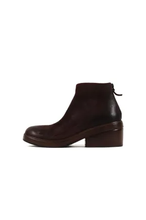 Rear Zip Ankle Boots