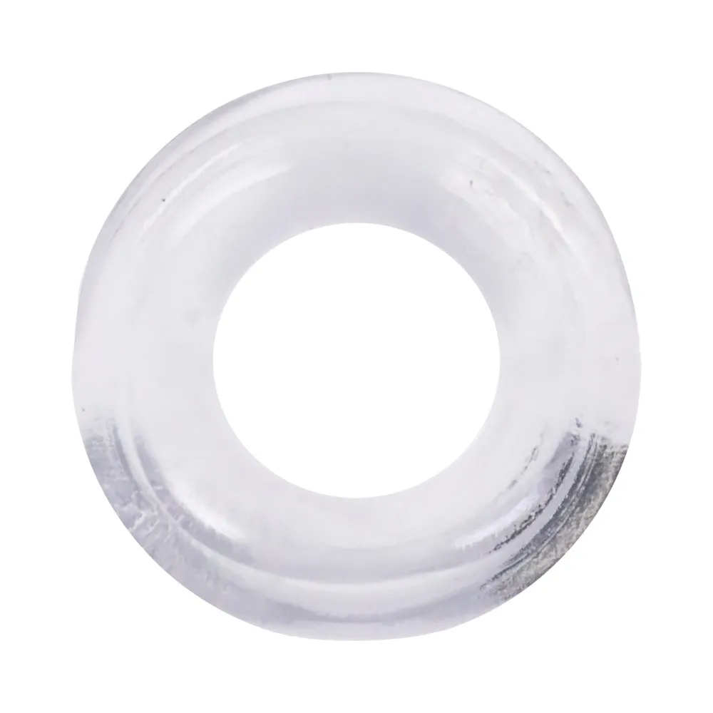 Rock Solid Convex Clear C Ring in a Clamshell