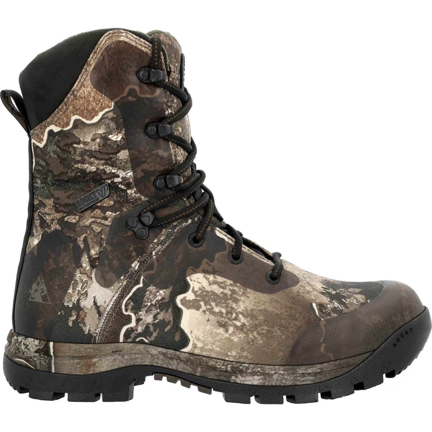 Rocky Mens Lynx 400G Mossy Oak Country Cordura Hunting Boots