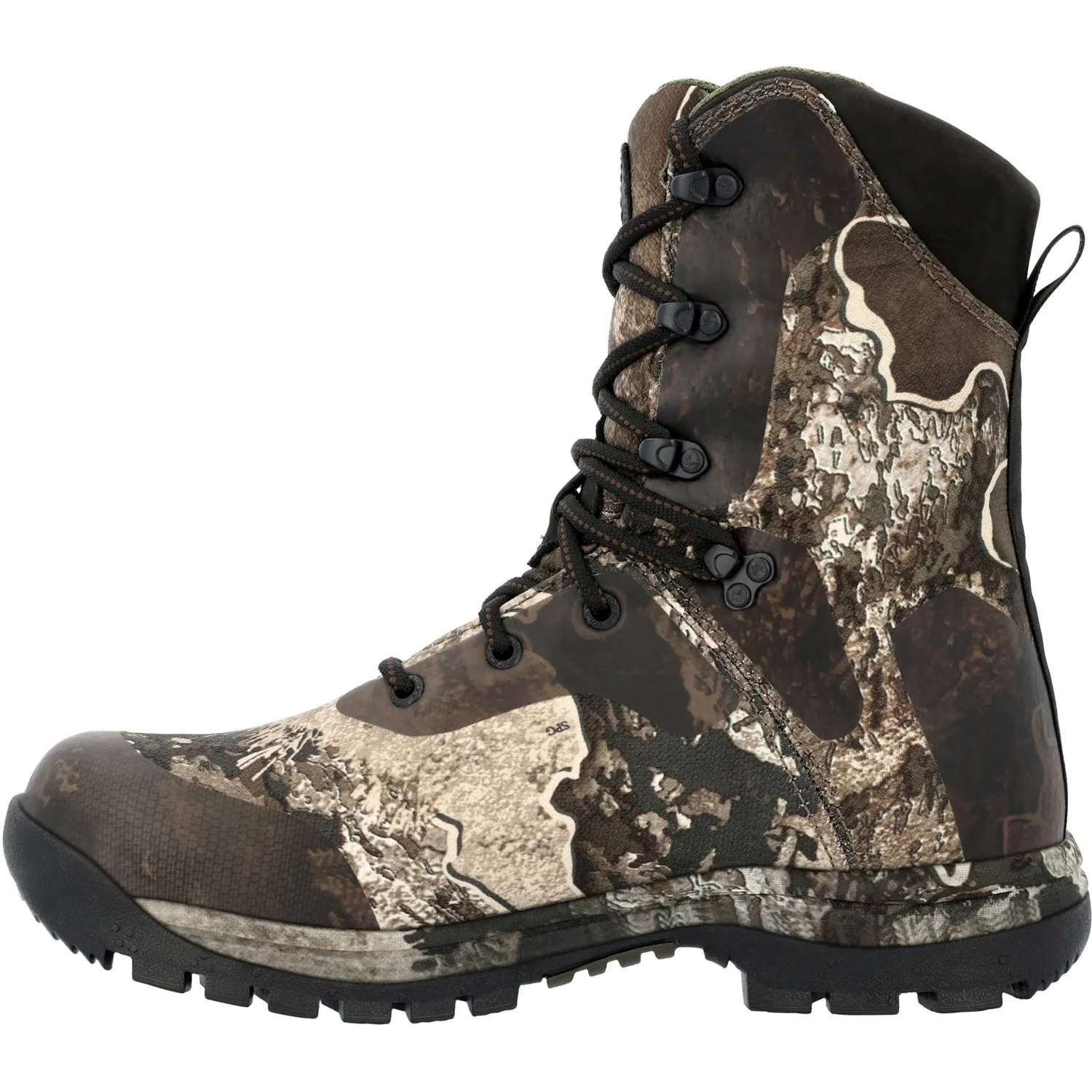 Rocky Mens Lynx 400G Mossy Oak Country Cordura Hunting Boots